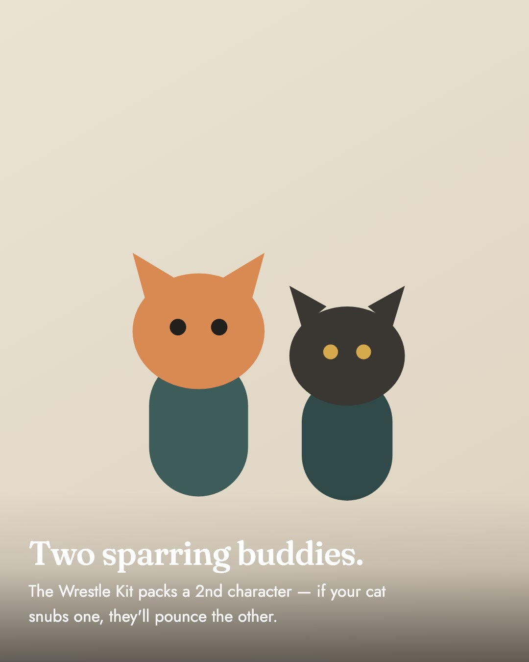 Your hand becomes the toy — contact play