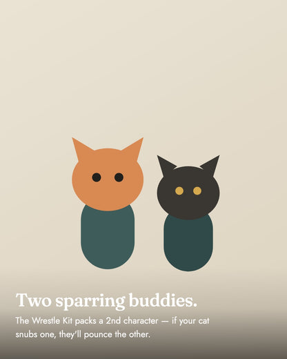 Your hand becomes the toy — contact play